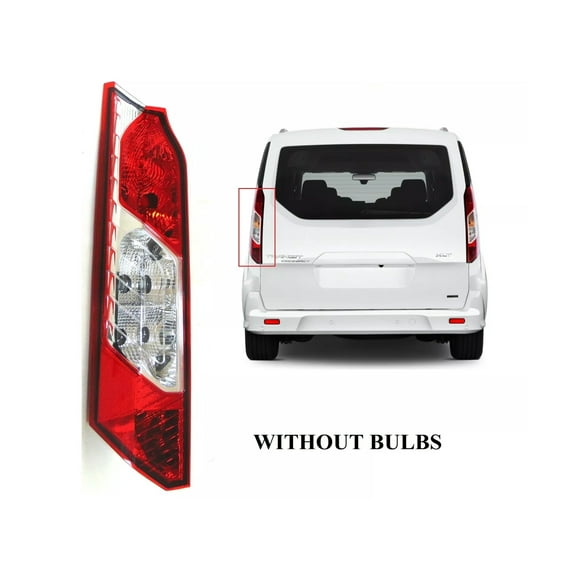 2014 2015 2016 2017 2018 Compatible With Ford Transit Connect Rear Tail Light Without Bulbs Left