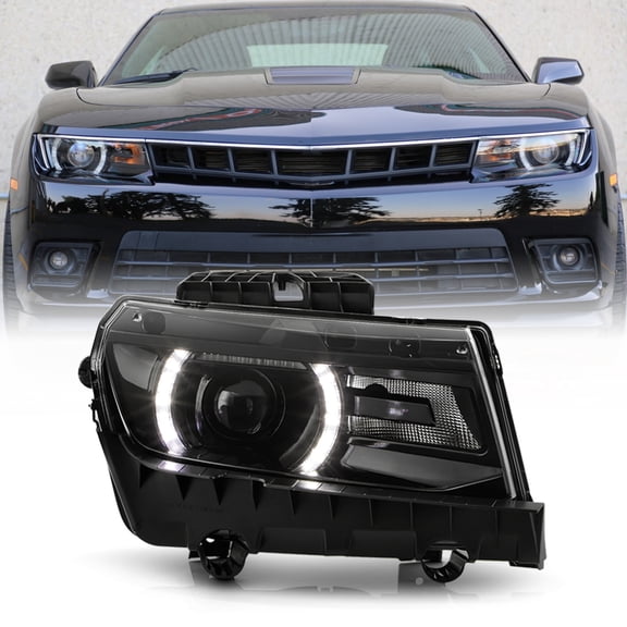 2014-2015 Chevy Camaro LT|SS HID/Xenon LED DRL Projector Headlight - Passenger