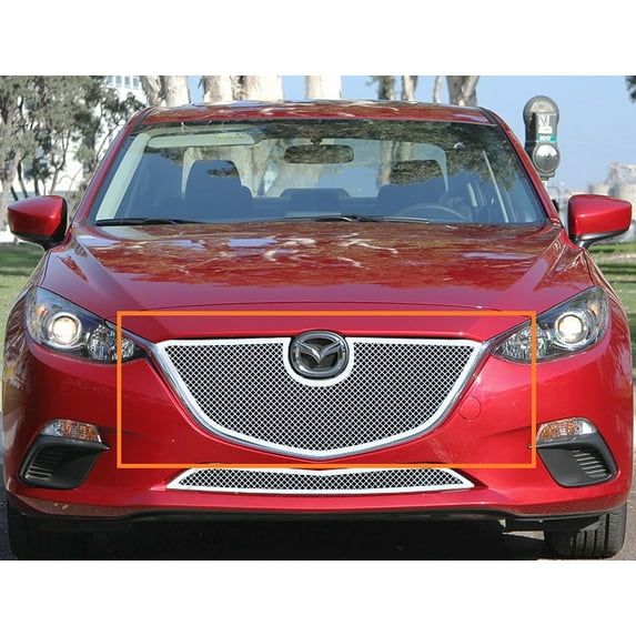 APS 2014-2016 Mazda Mazda 3 Mesh Grille 1.8 mm wire mesh