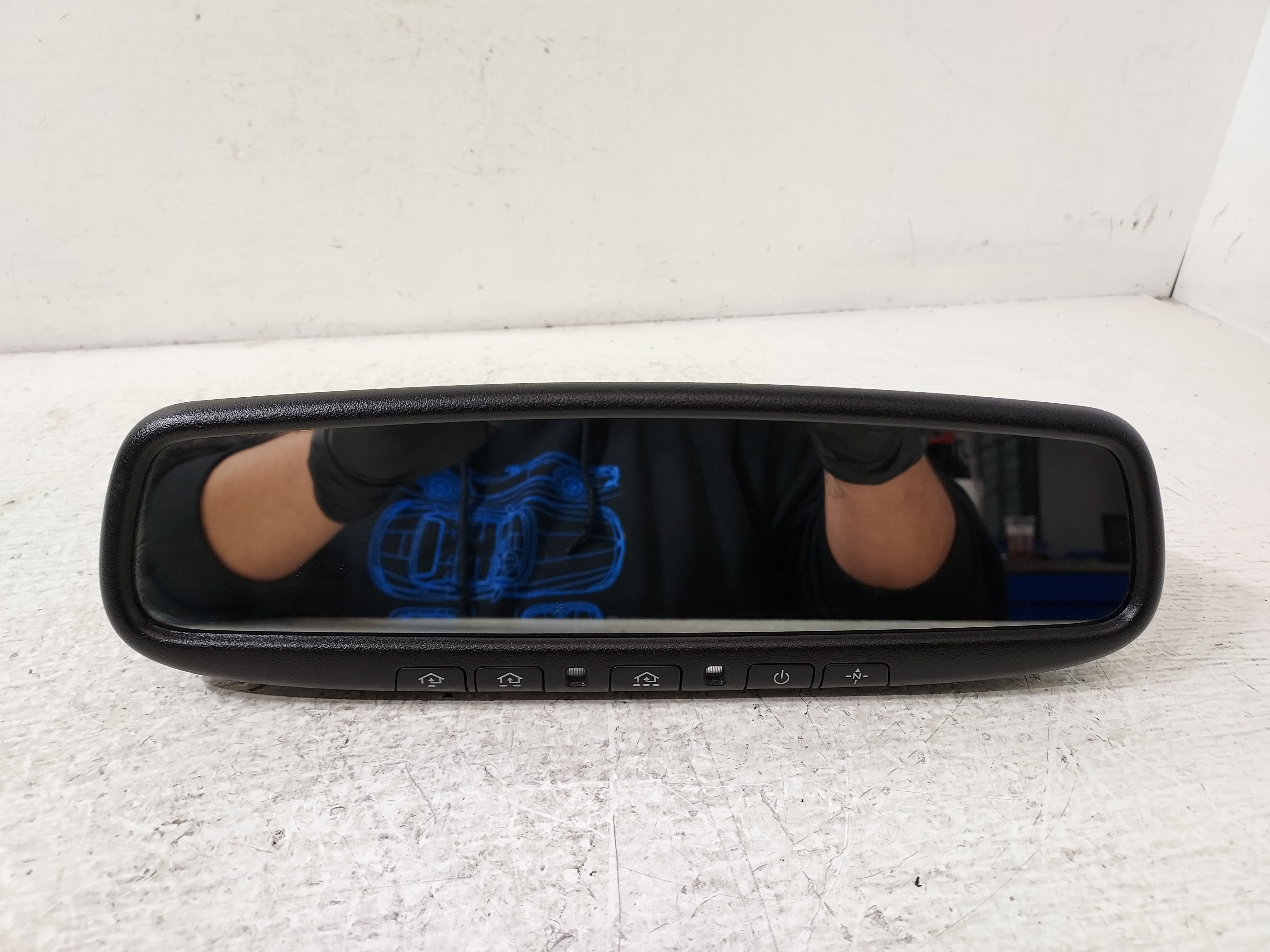 Pre-Owned 2014-2016 Subaru Forester Interior Rear View Mirror OEM LKQ - Verify Specific Vehicle Fitment In Description - (Good)