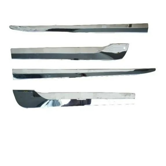 2014-2017 ABS Chrome Body door trim For Toyota E170 Corolla ALTIS Car SIDE MOULDING COVER Crash-proof trim