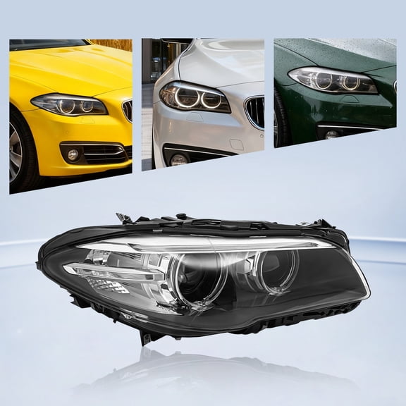 2014-2017 Xenon Without AFS Headlight For 2014-2017 BMW 5 Series 528i/535i NON-xDrive/M Sport Model HID Headlamp Right Side(Bulb Not Included)