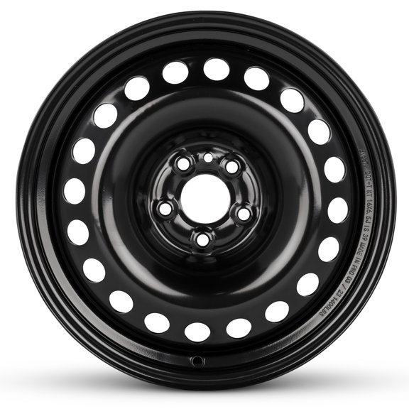 2014-2018 Fiat 500 L 16" Black OEM Factory Wheel Rim 68201994AA