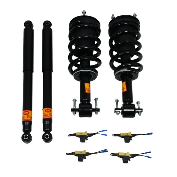 Strutmasters Air Suspension Conversion Kit compatible with 2014-2018 GMC Sierra Conversion Kit (GC64F)