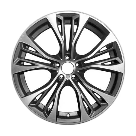 2014-2019 BMW X6 21" Machined Black OEM Factory Wheel Rim 36116859423