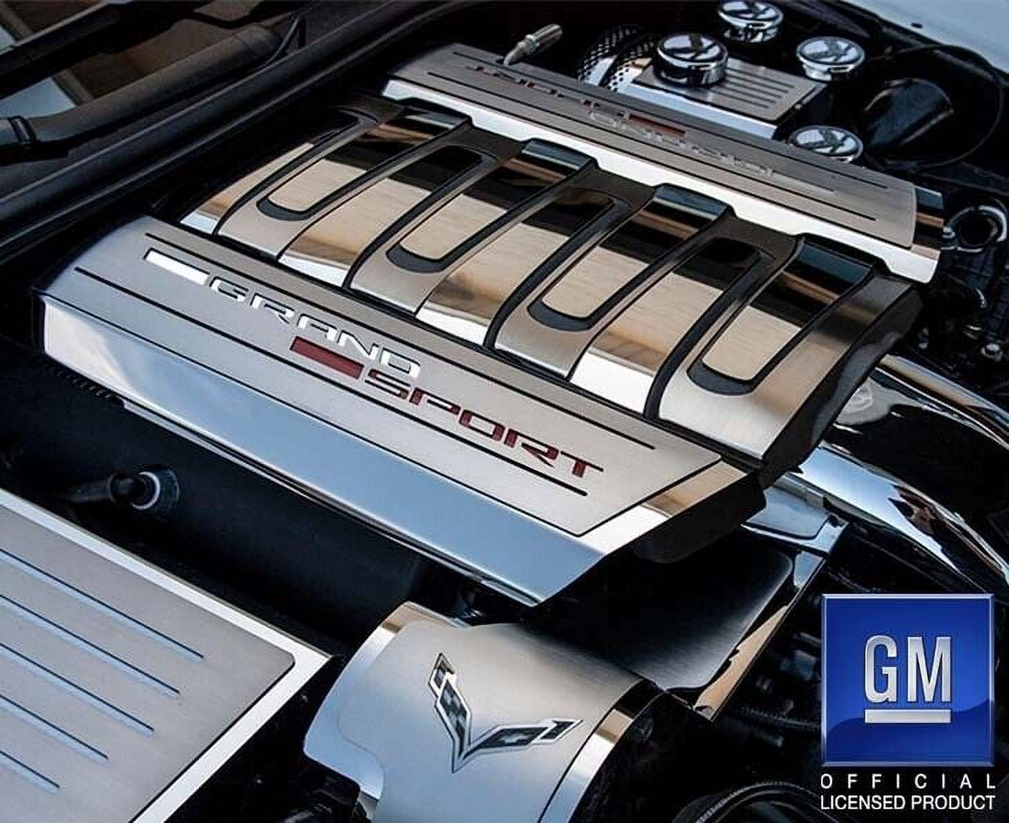 20142019 Grand Sport C7 Corvette Fuel Rail Cover Engine Bay Stainless