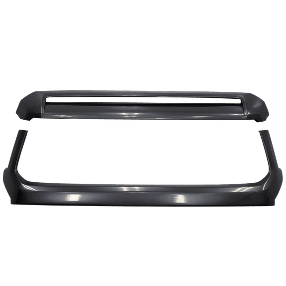 2014-2021 Toyota Tundra Grille Surround and Hood Bulge Overlay - Chrome Delete Kit
