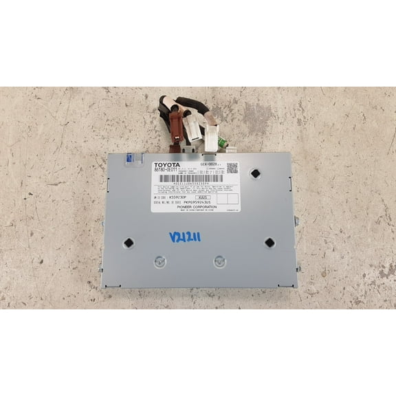 Pre-Owned 2014-2021 Toyota Tundra Satellite Radio Receiver OEM LKQ - Verify Specific Vehicle Fitment In Description - (Good)