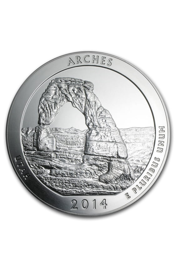 2014 5 oz Silver ATB Arches National Park, UT