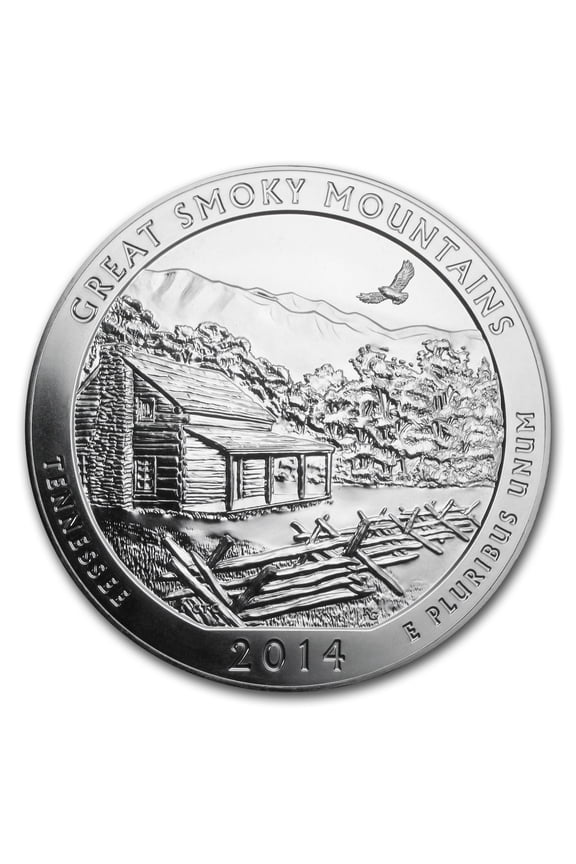 2014 5 oz Silver ATB Great Smoky Mountains National Park, TN