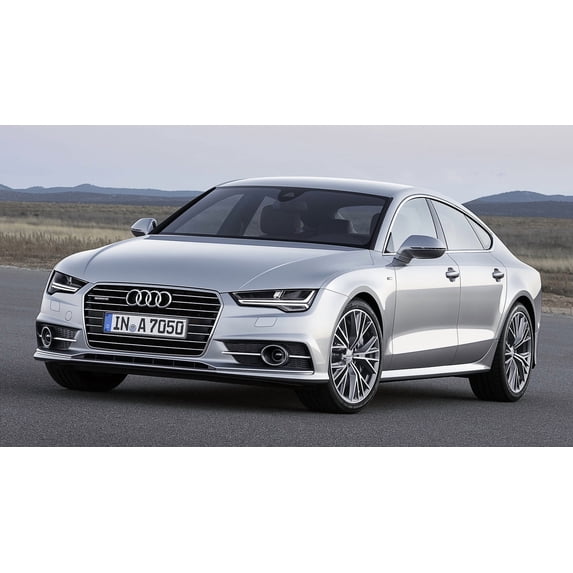 2014 Audi A7 Sportback S Line - 12x18 Inch Laminated Poster - Stunning Detail and Bold Colors