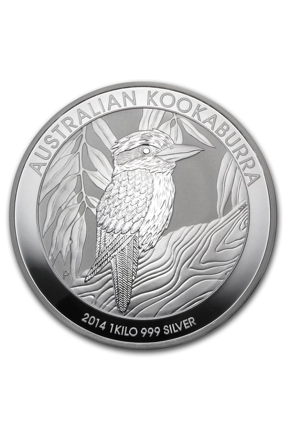 2014 Australia 1 kilo Silver Kookaburra BU