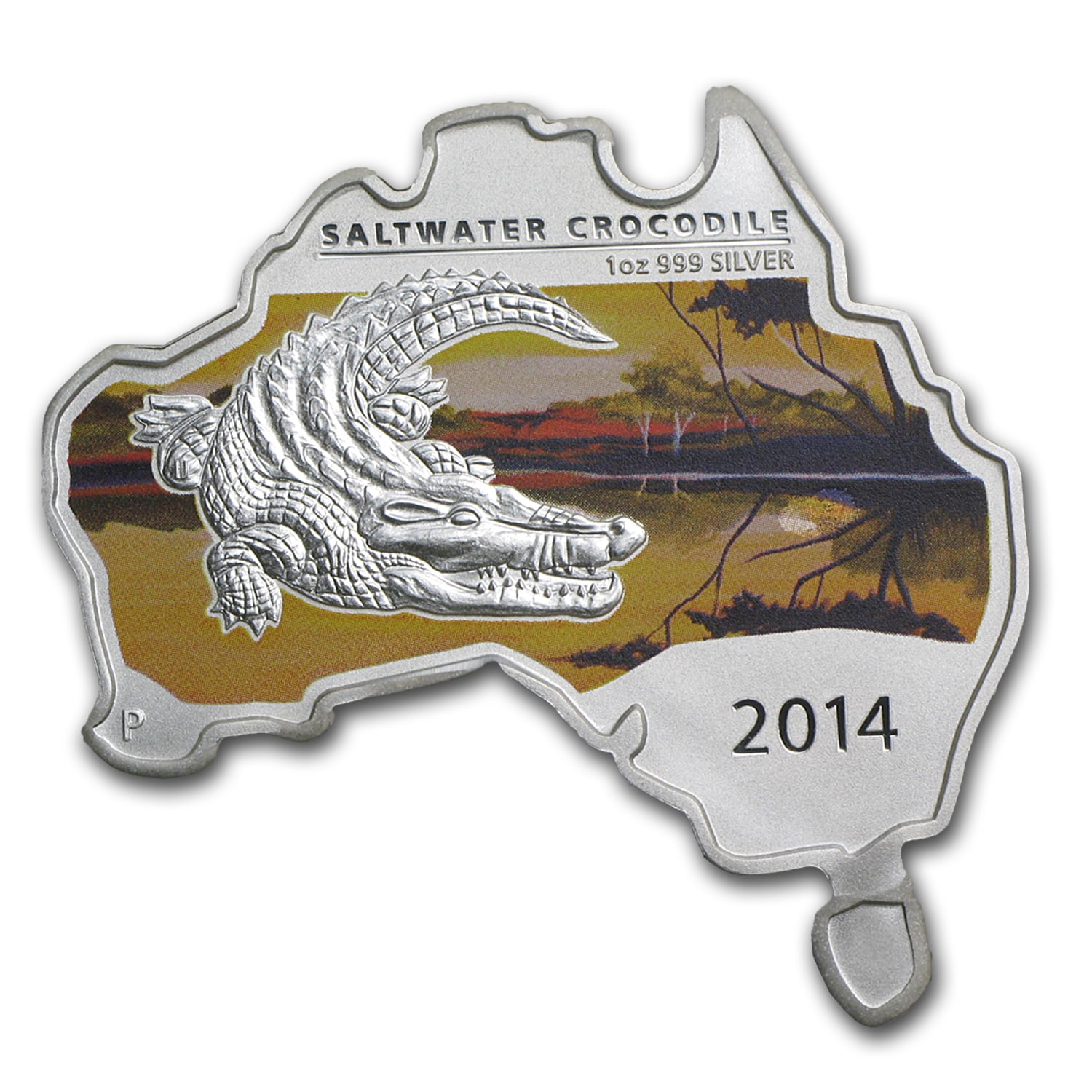 AUSTRALIA 1oz 銀貨 2014 CROCODILE .999 Buy Silver Crocodile Coins | Buy Australian Silver Coins | KITCO