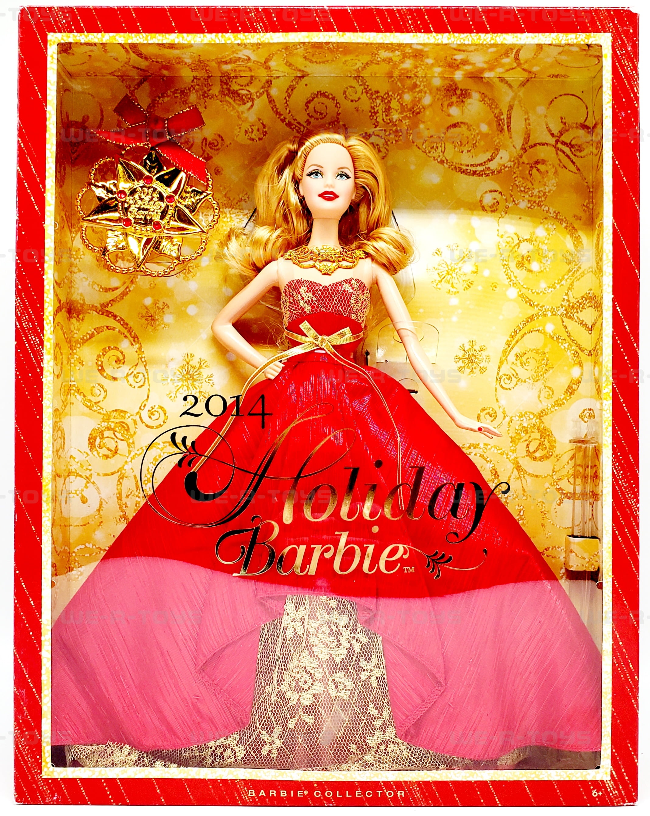 その他 Barbie - 2014 Holiday Barbie Amazon.com: Barbie Collector 2014 Holiday African-American