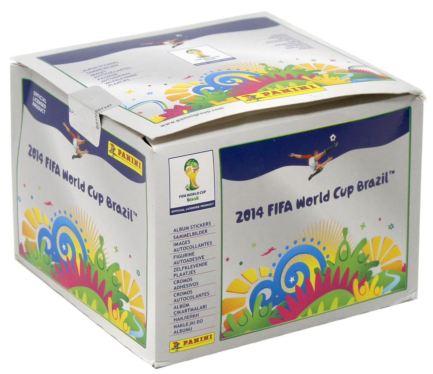 2014 Brazil 2014 Fifa World Cup Brazil Sticker Box (50 Packs)