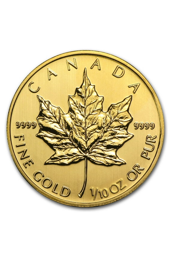 2014 Canada 1/10 oz Gold Maple Leaf BU