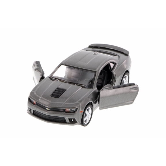 2014 Chevrolet Camaro, Silver - Kinsmart 5383D - 1/38 Scale Diecast Model Toy Car (Brand New, but NOT IN BOX)