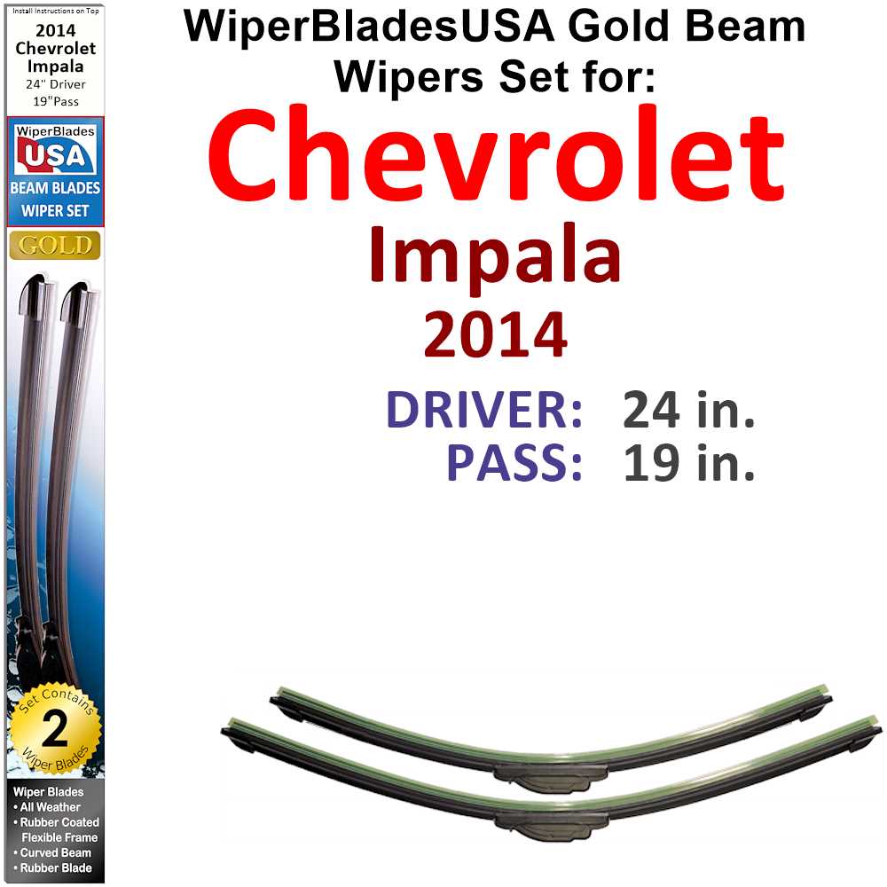 Wiper Blade Refill, 24" 19" Wiper Refill 8.5 Mm Fit For Chevrolet Impala 2014-2020 Original Equipment Replacement Windshield Wiper Refills 4 Pcs In Kenya | Refills - Foto 4