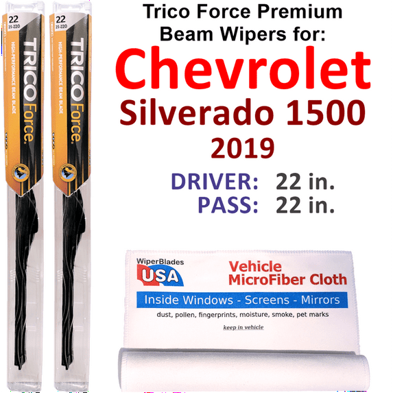 2014 Chevrolet Silverado 1500 Performance Beam Wipers (Set of 2)