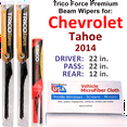 thumbnail image 1 of 2014 Chevrolet Tahoe Performance Beam Wipers (Set of 3) w/Rear Wiper, 1 of 3
