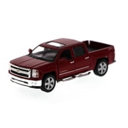2014 Chevy Silverado Pick-up Truck, Red - Kinsmart 5381D - 1/46 Scale Diecast Model Toy Car Brand New, but NOT IN BOX