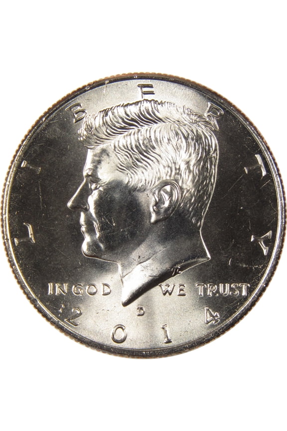 2014 D Kennedy Half Dollar Uncirculated Clad 50c Coin