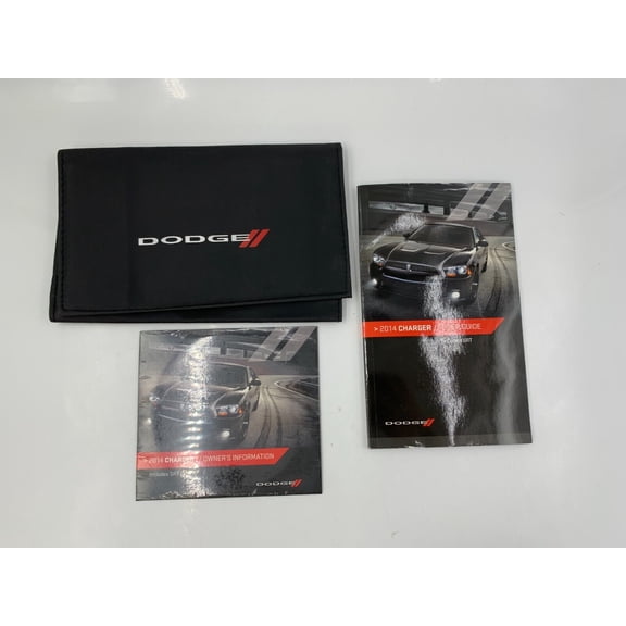 2014 Dodge Charger SRT Owners Manual User Guide Set with Case OEM I04B19012