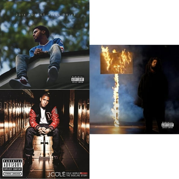 2014 Forest Hills Drive (2LP) (X) & Cole World: The Sideline Story (X) (2LP) & Off-Season