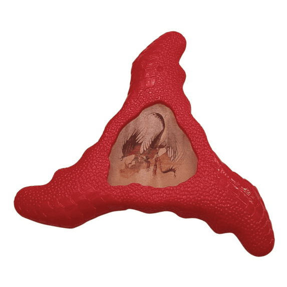 2014 Frisbee Sport Disc #3 Red Hookfang How To Train Your Dragon 2 Figure Figurine