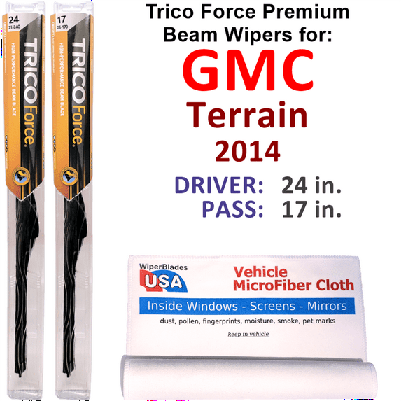 2014 GMC Terrain Performance Beam Wipers (Set of 2)