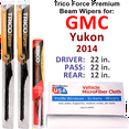 thumbnail image 1 of 2014 GMC Yukon Performance Beam Wipers (Set of 3) w/Rear Wiper, 1 of 3
