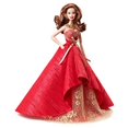 thumbnail image 1 of 2014 Holiday Barbie Collector Doll Brunette Mattel BDH35, 1 of 1