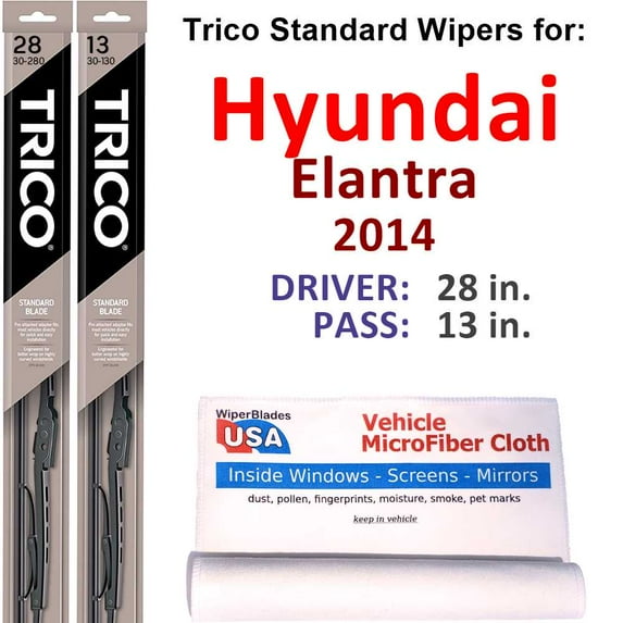 2014 Hyundai Elantra Wiper Blades (Set of 2)