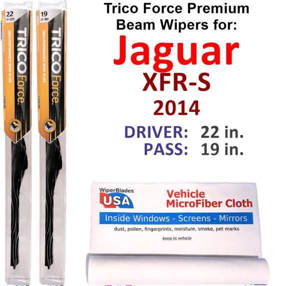 2014 Jaguar XFR-S Performance Beam Wipers (Set of 2)