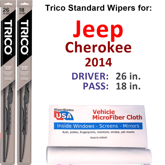 2014 Jeep Cherokee Wiper Blades (Set of 2)