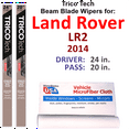 thumbnail image 1 of 2014 Land Rover LR2 Beam Blade Wipers (Set of 2), 1 of 3