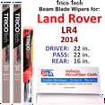 thumbnail image 1 of 2014 Land Rover LR4 Beam Blade Wipers (Set of 3) w/Rear Wiper, 1 of 3