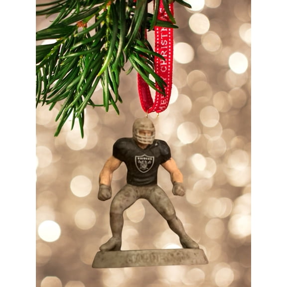 2014 Madden NFL RAIDERS EA Figure Figurine Charm ORNAMENT 3 Dangler Buy It Now 376985327959