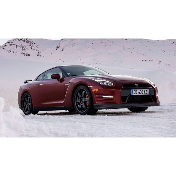 2014 Nissan GT-R - 12x18 Inch Laminated Poster - Stunning Detail and Bold Colors