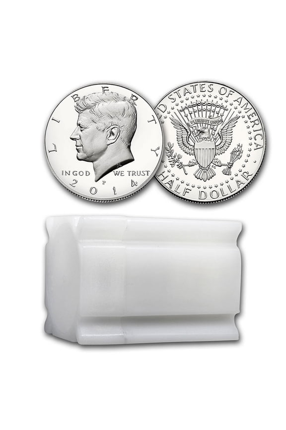 2014-P Kennedy Half Dollar 20-Coin Roll BU