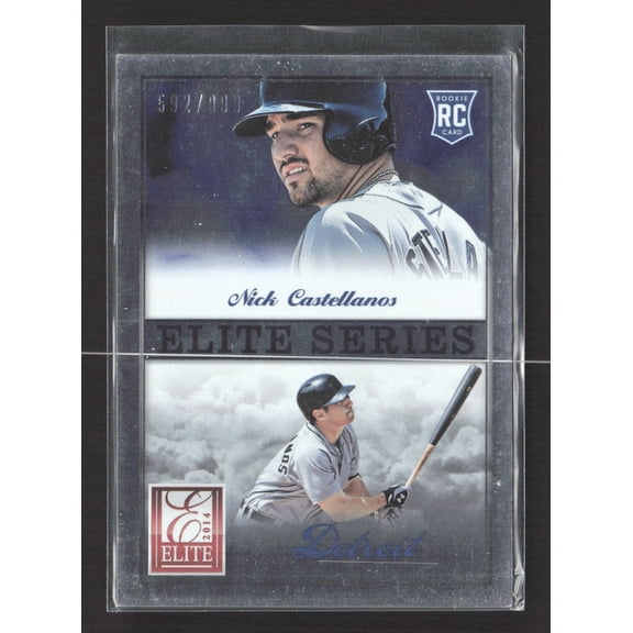 2014 Panini Elite Elite Series Nick Castellanos #11 RC Detroit Tigers MLB Baseball Trading Card