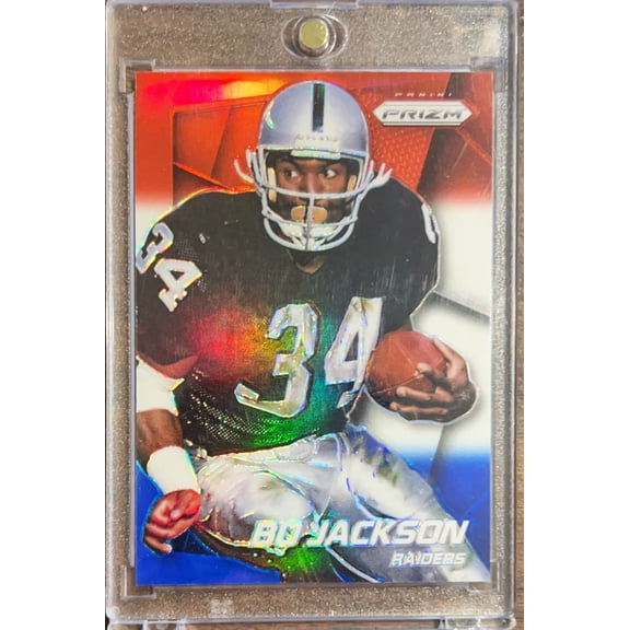 2014 Panini Prizm Bo Jackson #68 Los Angeles Raiders NFL Football Trading Card