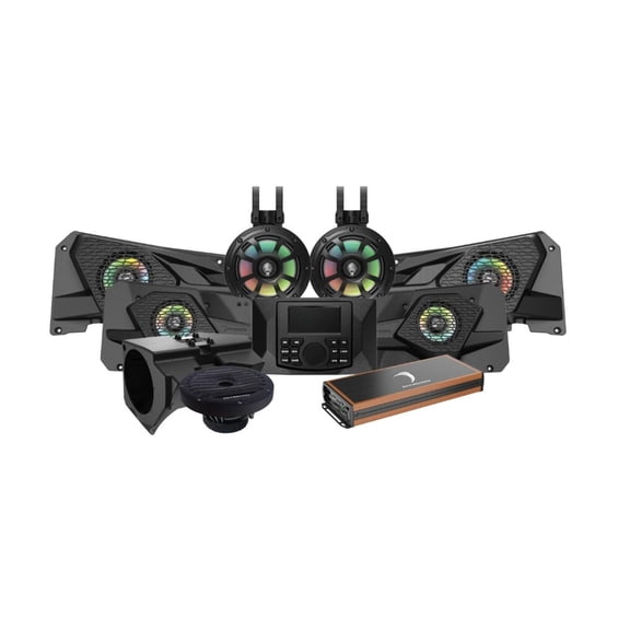 2014+ RZR All Weather Speaker System with Full Range Amplifier - MSRZRKD34