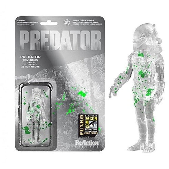 2014 SDCC ReAction Figure: (Invisible) Predator with Green Blood Splatter!
