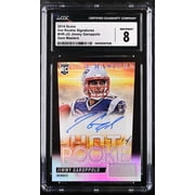 Graded 2014 Score Hot Rookies Gem Masters Signatures #11 Jimmy Garoppolo RC CGC 8 /1