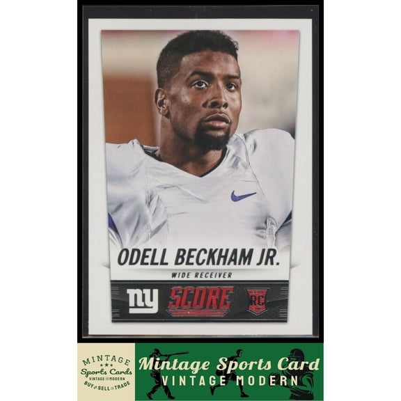 2014 Score Odell Beckham Jr. #411 Rookie RC RC