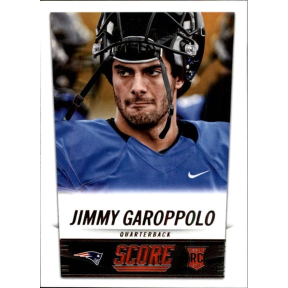 2014 Score w RC New England Patriots Team Set 14 Cards Jimmy Garoppolo RC
