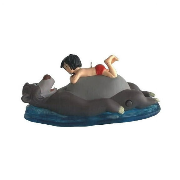 2014 The Bare Necessities (Disney Jungle Book) Hallmark Keepsake Christmas Tree Ornament - QXD6106