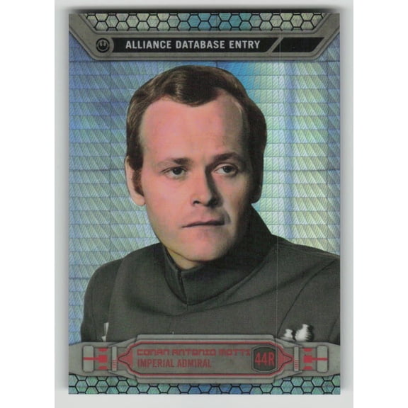2014 Topps Chrome Star Wars Richard LeParmentier Prizm Refractor 25/199 #44R Near Mint or Better Trading Card