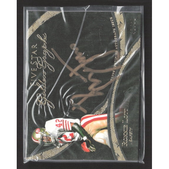2014 Topps Five Star Golden Graphs Ronnie Lott #FSGG-RL